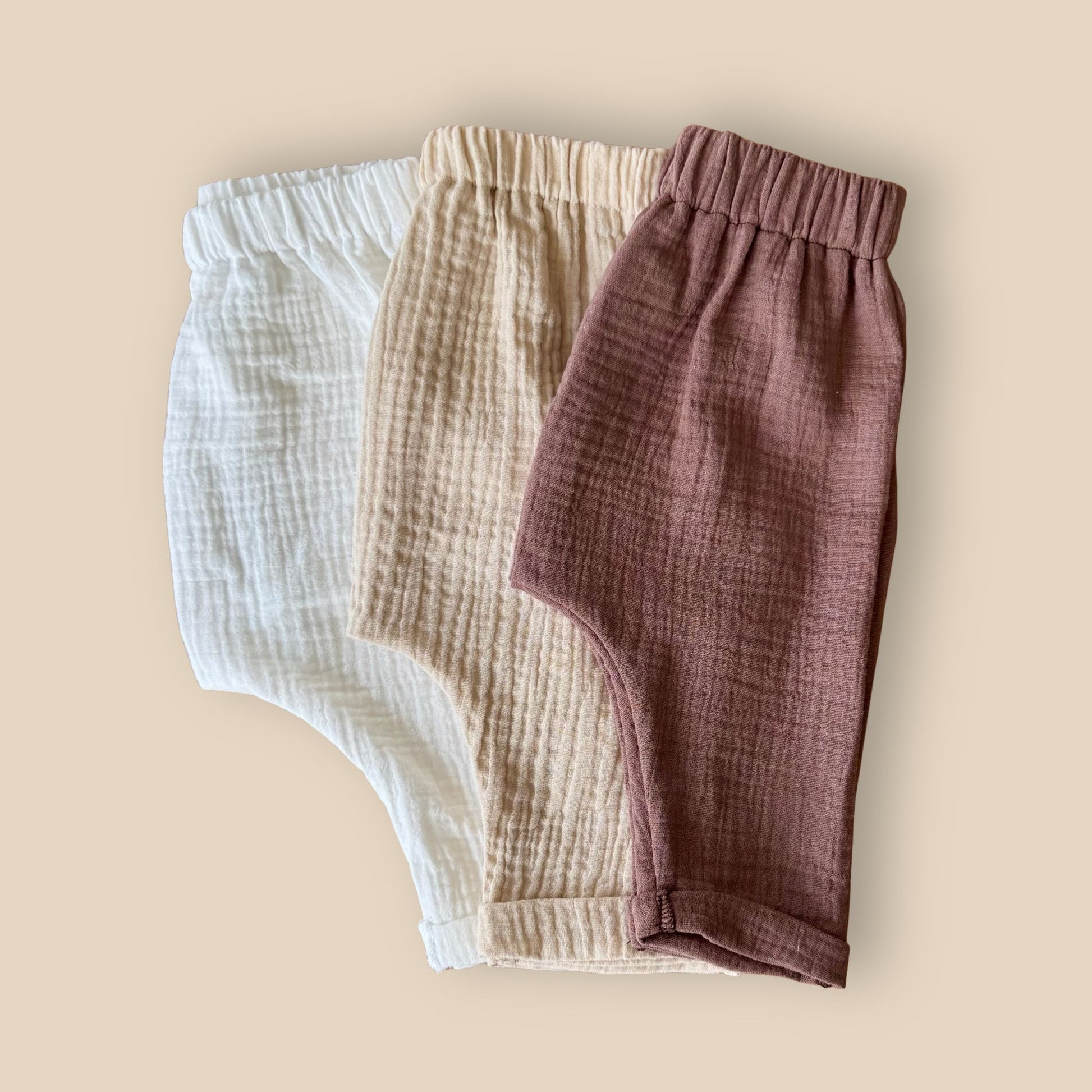 dolge muslin hlacke